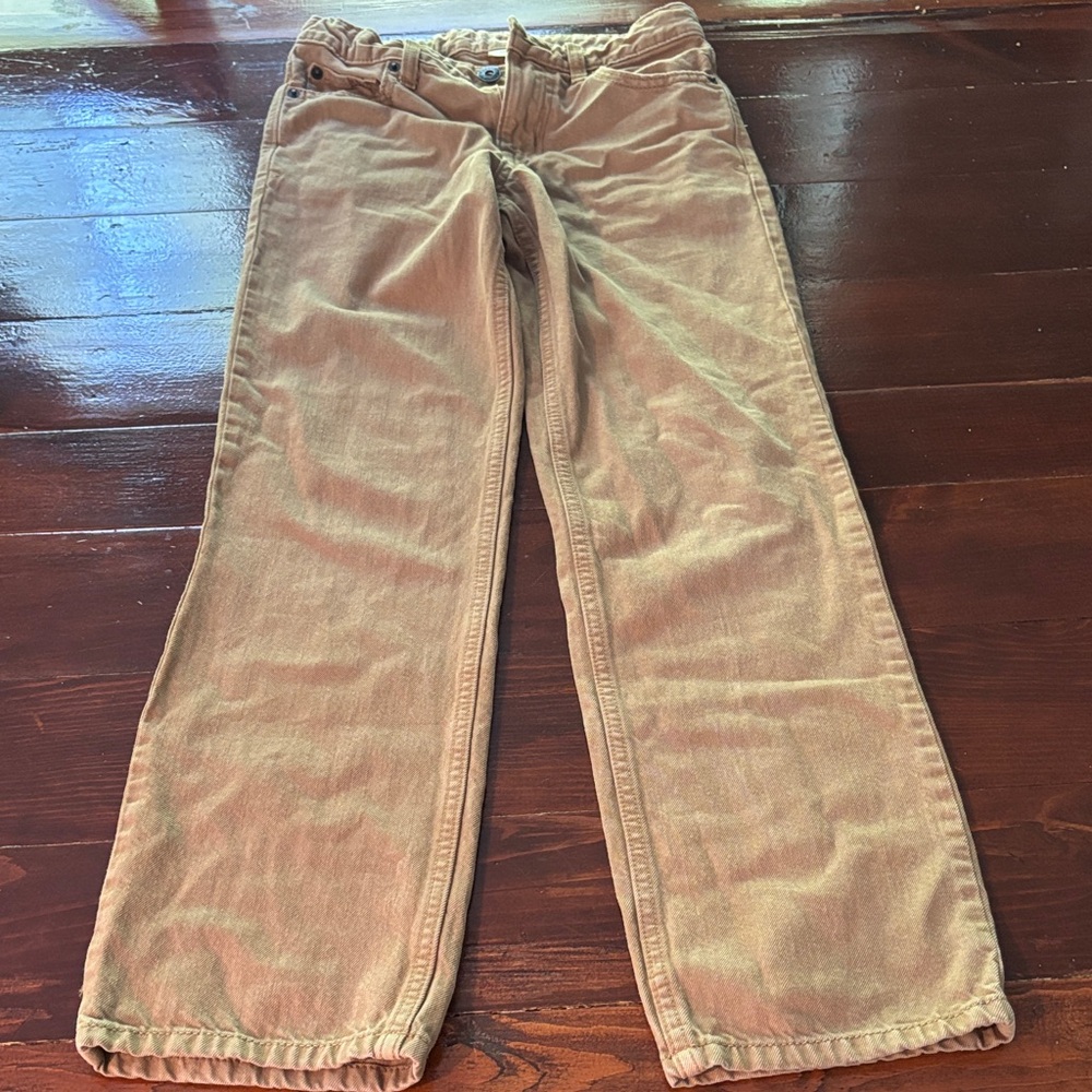 Cherokee Tan Straight-Leg Pants